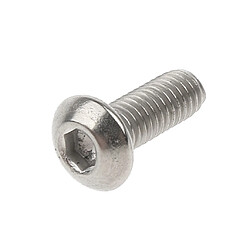 10 pièces gr1 alliage de titane à tête hexagonale boulon à tête boulons vis m3 x 12mm