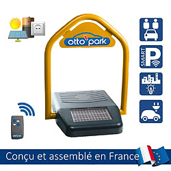 Arceau Réservation Parking Stationnement à Energie Solaire Barrière Autonome - Clé pompier + Télécommande - pour Accès Privatifs