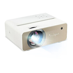 AOPEN QF12 - Videoprojecteur sans fil LED, Full HD 1920x1080 - 5000 lumens - HDMI, USB - Wifi - Haut-parleur 5W - Auto portrait