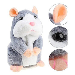 Universal Hamster en peluche parlant une voix animale penchée poupée en peluche 18cm