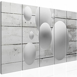 Paris Prix Tableau Imprimé 5 Panneaux Balls & Boards Narrow 90 x 225 cm 