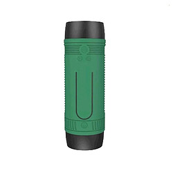 Wewoo Enceinte Bluetooth d'intérieur vert pour iPhone, Galaxy, Sony, Lenovo, HTC, Huawei, Google, LG, Xiaomi, d'autres smartphones 4.0 sans fil filaire haut-parleur stéréo subwoofer récepteur audio avec 4000mAh batterie, carte de 32GB,