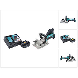 Makita DPJ 180 RF1 Lamelleuse sans fil 18 V - 100 mm + 1x Batterie 3,0 Ah + Chargeur