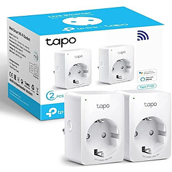 TP-Link Tapo P100 Mini Smart Wifi Smart Socket Pack 2 Unités