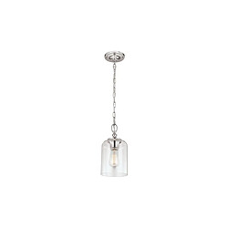 Feiss Suspensions Hounslow 1x60W Nickel Poli