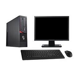 PC Fujitsu E920 DT Ecran 19" Intel i7-4790 RAM 8Go SSD 240Go Windows 10 Wifi - Occasion