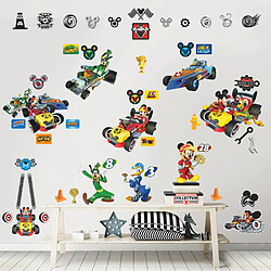 74 Stickers Mickey Mouse Roadster Racers Disney Walltastic