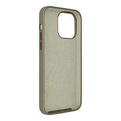 Coque pour iPhone 14 Pro Semi-rigide Fine Légère Intérieur Doux Moxie gris nardo