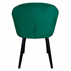 Acheter Paris Prix Fauteuil Design en Velours Glany 81cm Vert