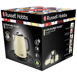 Avis Bouilloire sans fil 1l 2400w crème - 24994-70 - RUSSELL HOBBS