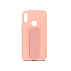 MOOOV Coque semi-rigide magnétique avec support pour Huawei Y6 2019 / Y6s / Honor 8A - rose 