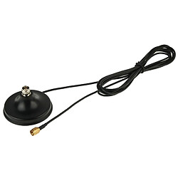 Wewoo Support Holder noir Base d'antenne adaptateur TNC vers RP-SMA