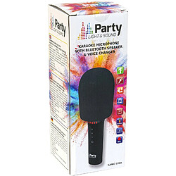 Acheter Party Light & Sound Microphone Karaoké KAMIC-STAR - avec Haut-parleur Bluetooth et changeur de voix - Lecteur de micro-carte SD, 4 effets sonores