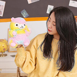 Acheter Universal Mignon super mignon créatif jouet arc-en-ciel alpaca Hand Puppet Toy Toy Enfant Education Storytelling Doll