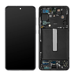 Écran LCD Vitre Tactile Châssis Samsung Galaxy S21 FE Original Samsung noir 