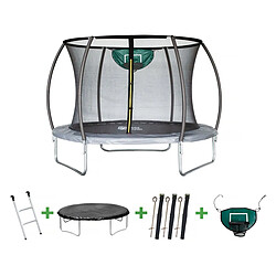 Habitat Et Jardin Trampoline prestige jumper 3,65 m et panier basket