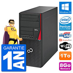 PC Tour Fujitsu Esprimo P720 Intel G3220 RAM 8Go Disque Dur 1To Windows 10 Wifi - Occasion