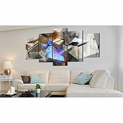 Paris Prix Tableau Imprimé Abstract Cubes 100 x 200 cm