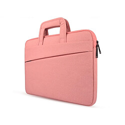 Acheter Wewoo Sacoche pour ordinateur portable rose 14 pouces et ci-dessous Macbook, Samsung, Lenovo, Sony, DELL Alienware, CHUWI, ASUS, HP Poches latérales doubles universelles Wearable Oxford chiffon doux poignée Laptop Tablet Bag,