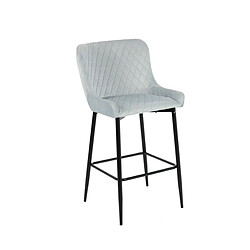 Tabouret DKD Home Decor 58,5 x 48,5 x 96,5 cm 48 x 55 x 100 cm Gris Métal 