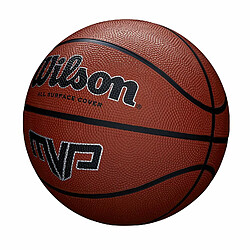 WILSON MVP 5 Ballon de Basket-Ball, Enfants, Marron, 5 