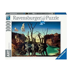 Ravensburger - Puzzle 1000 pieces Art collection - Cygnes se refletant en elephants / Salvador Dali