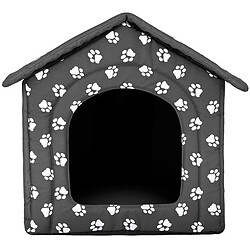 Hobbydog R3 BUDSWL4 Doghouse R3 Gris 52 x 46 cm avec Pattes M Gris 1 100000000001 kg