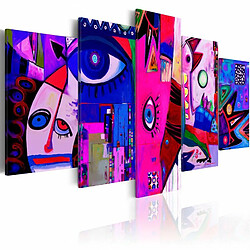 Paris Prix Tableau Imprimé Pink Circus 50 x 100 cm 