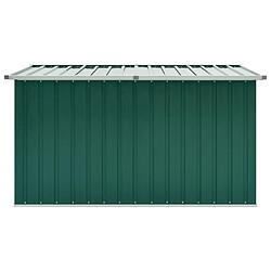 Avis Helloshop26 Coffre boîte meuble de jardin rangement 171 x 99 x 93 cm vert 02_0013128