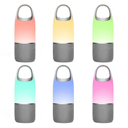 Wewoo Enceinte Bluetooth Portable sans fil V4.2 bouteille haut-parleur avec 3600mAh Power Bank et coloré LED Light pas cher