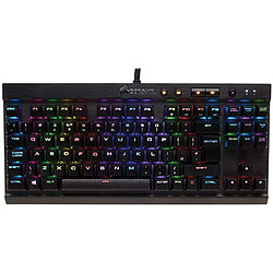 Corsair K65 RGB Rapidfire Clavier USB Italien Noir - Claviers (Mini, avec Fil, USB, Clavier mécanique, LED RGB, Noir)