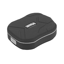 Chrono Winnes GPS Tracker, 3000mAh étanche Tracker Dispositif de suivi GPS antivol en temps réel Localisateur GPS en veille 50 jours pour chien, cheval, mouton et autres grands animaux (noir)