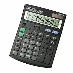 Calculatrice Citizen Noir Plastique 