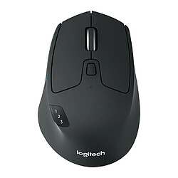  Souris de jeu Logitech M720 , sans fil , 2.4GHz, Bluetooth, 1000DPI, double Mode, pour ordinateur PC 20 * 13 * 10 cm - Noir 