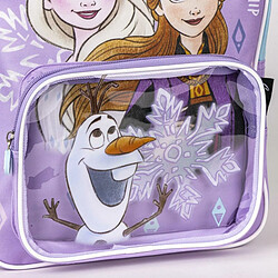 Acheter Cartable Frozen Transparent Lila