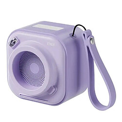 Yonis Mini Enceinte Bluetooth 5W Stéréo Sans Fil Avec Microphone Et Batterie 700mAh Mini Enceinte Bluetooth Stereo Sans Fil Ultra Portable Son 360° Haute Puissance 5W Violet YONIS