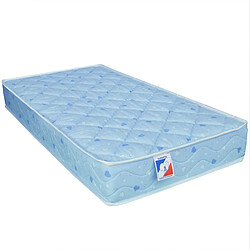 Idliterie Matelas Bébé 100% Coton hypoallergénique en Mousse FERME Fabriqué en France Matelas Bébé 100% Coton hypoallergénique en Mousse FERME Fabriqué en France Couleur - Bleu, Dimensions - 70 x 140 cm