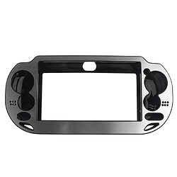 boîtier en plastique plaqué en aluminium brossé protéger la couverture pour ps vita argent