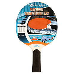 Get Go Get & Go Palette de ping-pong d'extérieur Orange et bleu