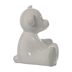 Figurine Décorative Alexandra House Living Blanc Céramique Ours