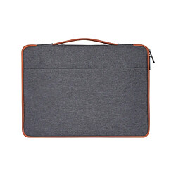 Wewoo Sacoche ordinateur 13,3 pouces de mode casual Polyester + Nylon Laptop Sac à main pour portable housse de couverture Macbook, Samsung, Lenovo, Xiaomi, Sony, Dell, CHUWI, ASUS, HP gris