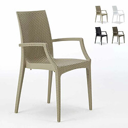 Grand Soleil Chaises de jardin fauteuil accoudoirs ba