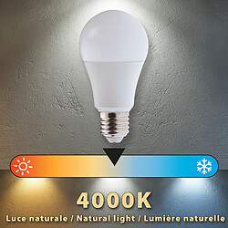 Acheter VELAMP Ampoule LED SMD, standard A60, 9W / 820lm, culot E27, 4000K