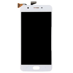 Wewoo Pièce détachée OPPO A57 LCD blanc écran + tactile Digitizer Assemblée