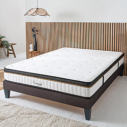 MAISON AUBERTIN Matelas EMERAUDE Mémoire 24cm 90x190cm