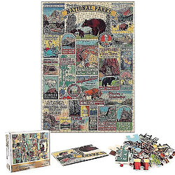 Acheter Universal Puzzle décompressé puzzle éducatif puzzle jouets, parcs nationaux logo puzzle 1000 pièces