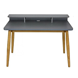 Paris Prix Bureau Design ""Farsta"" 120cm Gris