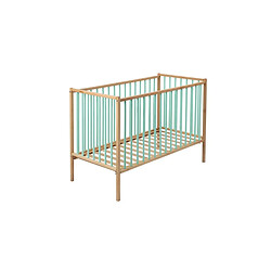 Combelle Lit Remi 60x120 Hybride Vert mint 