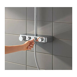 Système de douche Grohe. EUPHORIA SmartControl S 310 Cube D avec mitigeur thermostatique chromé