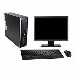 PC HP 8300 Elite SFF Ecran 19" Intel i7-2600 RAM 16Go SSD 240Go Windows 10 Wifi - Occasion